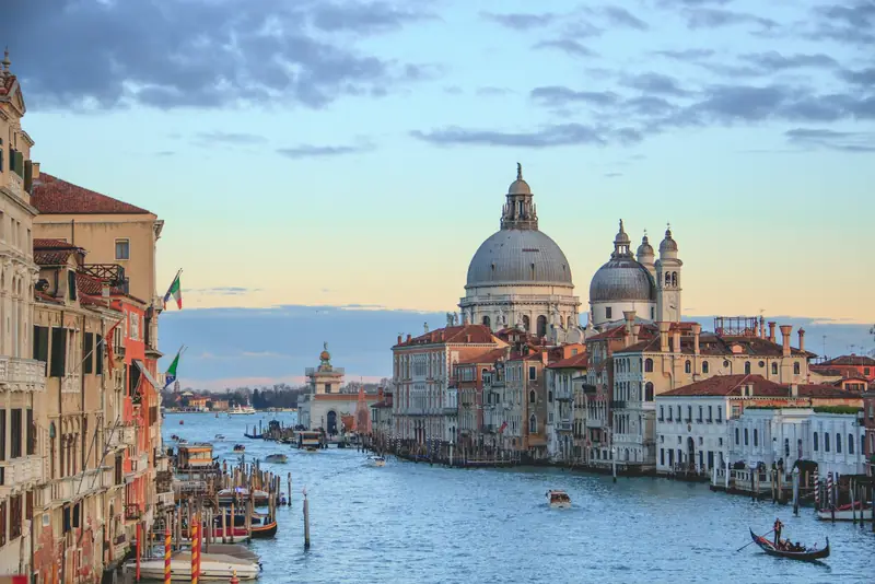Santa Maria della Salute on the Grand Canal, Venice